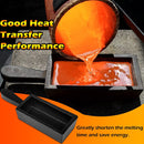 100 oz Troy Ounce Gold Bar Loaf Cast Iron Ingot Mold Perfect for Custom Smelting Pouring Melting