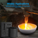 4 Pieces Graphite Torch ing Casting Kit | Ymiko Graphite Molds Set High Purity Graphite Crucible Combo