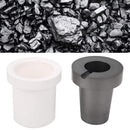 Induction Graphite Crucible Graphite Furnace Graphite Crucible Quartz Protection Sleeve Quartz