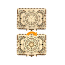 Uguter 3D Wooden Puzzle Antique Jewel Box | Music Box Kit | DIY Home Decoration | Laser-Cut Mechanical Model