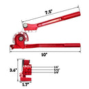 RiYii Tube Bender | 3 in 1 Copper Tube Bender | 0-180 Degree Tube Bender | 1/4" 5/16" 3/8" Refrigeration Line Bending Tools