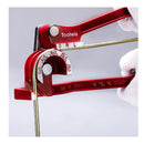 3 In 1 Tube Bender 5/16 1/4 3/8 Inch 180 Degree Manual Pipe Bending Tool For DIY Refrigeration Color  Red