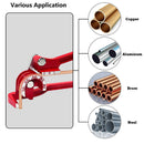 RiYii Tube Bender | 3 in 1 Copper Tube Bender | 0-180 Degree Tube Bender | 1/4" 5/16" 3/8" Refrigeration Line Bending Tools