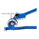Wostore 180 Degree Tubing Bender for 1/4 5/16 and 3/8 Inch Copper Aluminum Stainless Steel Thin Blue