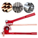 Wostore 180 Degree Tubing Bender For 1/4 5/16 and 3/8 Inch Copper Aluminum Stainless Steel Thin Red
