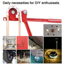 Wostore 180 Degree Tubing Bender For 1/4 5/16 and 3/8 Inch Copper Aluminum Stainless Steel Thin Red
