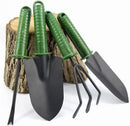 Worpie Gardening Plant Shovel Pot 4 Pieces Small Gardening Tools Seed Handheld Shovel Rake Spade