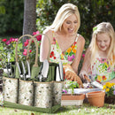 Grenebo Gardening Tools | Gardening Gifts for Women |  9-Piece Heavy Duty Garden Tool Set