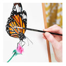 Acrylic Paint Set 24 Colors (0.41 oz, 12 ml) Paint Kit | Non-Toxic | including 3 paint brushes