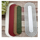 1 Piece DIY Multilayer Oval Bow Cutting Dies