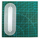 1 Piece DIY Multilayer Oval Bow Cutting Dies