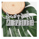 Believe in yourself | Metal Cutting Dies | Scrapbook Template