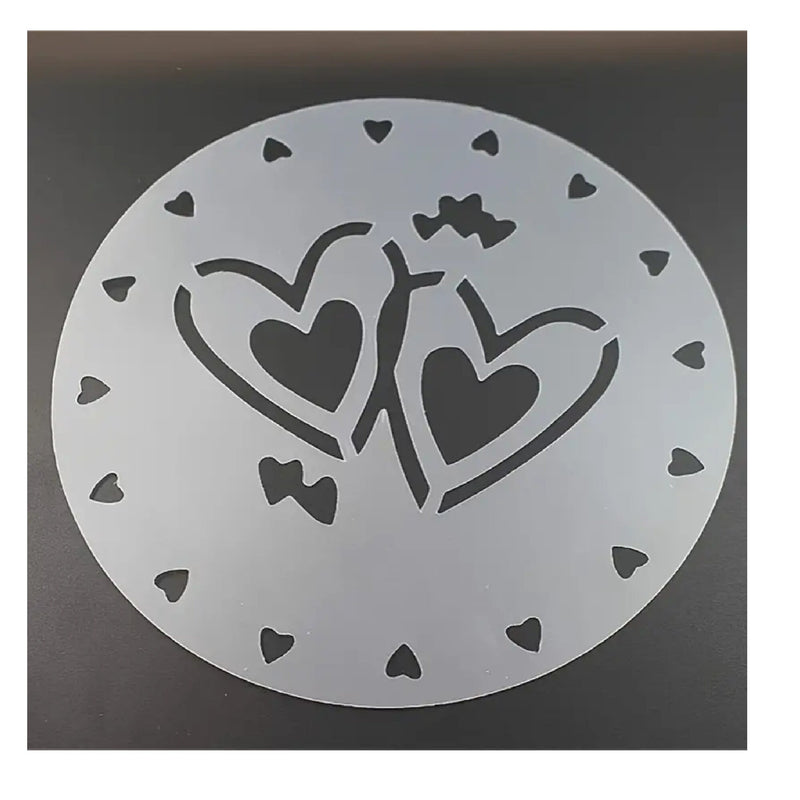 4 Stencils For Cakes | Plastic Cake Pan