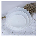 5.9", "7.9" and "9.8" Inch Flower Wave Tray Plate Silicone Epoxy Molds