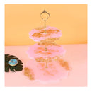 5.9", "7.9" and "9.8" Inch Flower Wave Tray Plate Silicone Epoxy Molds