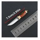 Sharp Brass Color Mini Wood Knife For Outdoor Camping