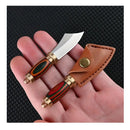 Sharp Brass Color Mini Wood Knife For Outdoor Camping