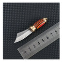 Sharp Brass Color Mini Wood Knife For Outdoor Camping