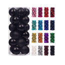 Emopeak 24Pcs Christmas Balls Ornaments for Xmas Christmas Tree | Shatterproof Christmas Tree Decorations Hanging Ball | Size 1.2"-3.1CM