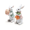 Hodao Easter Bunny Decorations Spring Home Decor Bunny Figurines