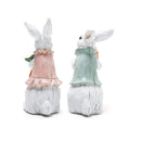 Hodao Easter Bunny Decorations Spring Home Decor Bunny Figurines