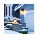 2 Pack Christmas Porch Light Covers Snowman Outdoor Christmas Decorations with Elastic Band