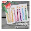 Candles Metal Cutting Dies Embossing Paper Scrapbook Craft Mold