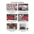 Candles Metal Cutting Dies Embossing Paper Scrapbook Craft Mold
