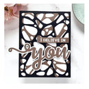 Irregular Circle Frame Background Cutting Dies Cutting Stencils Card Paper Craft DIY Template