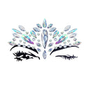 2 Pieces Acrylic Rhinestone Body Jewelry | Festival Mermaid Chest Stickers