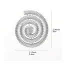 Rolled Rose Flower Collection With Love Petals Metal Cutting Die Set