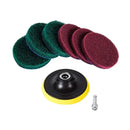 12 Piece Drill Brush Scrub Brush Set | Car Polishing Brush Cleaning Kit