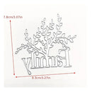 Thankful Family English Word Metal Cutting Dies | Greeting Card Decoration Template