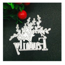 Thankful Family English Word Metal Cutting Dies | Greeting Card Decoration Template