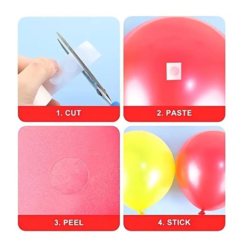 Seamless Glue Dot Stickers for Balloons | Wedding Party Design