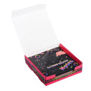 100pcs Rainbow Scratch Mini Notes Paper Pad Cards With 2 Stylus 2 Drawing Template