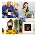 100pcs Rainbow Scratch Mini Notes Paper Pad Cards With 2 Stylus 2 Drawing Template