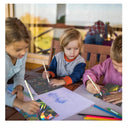 100pcs Rainbow Scratch Mini Notes Paper Pad Cards With 2 Stylus 2 Drawing Template