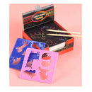 100pcs Rainbow Scratch Mini Notes Paper Pad Cards With 2 Stylus 2 Drawing Template