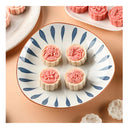 Set Of 5 Pcs | 13 Pcs Moon Cake Molds | Hand Pressed | 50g