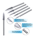 10 Pieces Of Rocks For Wood Carving | Engraving Tools For Wood Carving | Rotary Carving Bits