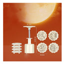 Set Of 5 Pcs | 13 Pcs Moon Cake Molds | Hand Pressed | 50g