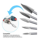 10 Pieces Of Rocks For Wood Carving | Engraving Tools For Wood Carving | Rotary Carving Bits