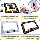 New Year Photo Booth Frame 2023 | Big 36 Inch, New Year Photo Frame Props | New Years Photo Booth Props for New Year Decorations 2023