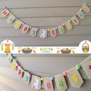 Happy Easter Burlap Banner Decorations | Happy Easter Garland | Easter Decor | Easter Bunting