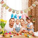 Happy Easter Burlap Banner Decorations | Happy Easter Garland | Easter Decor | Easter Bunting
