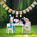 Happy Easter Burlap Banner Decorations | Happy Easter Garland | Easter Decor | Easter Bunting