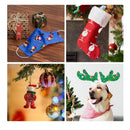 Christmas Fabric Bundles | 20 Pieces Different Patterns Christmas Quilting Fabric Squares With Snowman | 9.8 x 9.8 inches/25 x 25 cm