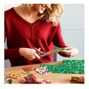 60 Pieces Of Christmas Fabrics To Sew | To Quilt | Merry Christmas | Snowflake | Fabric Print | 9.8 x 9.8 Inches