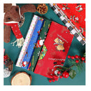 30 Pieces Of Christmas Fat Quarter Fabric | Christmas Fabric | Quilting Fabric | 10 x 10 Inches | 15 kinds Of Christmas Patterns